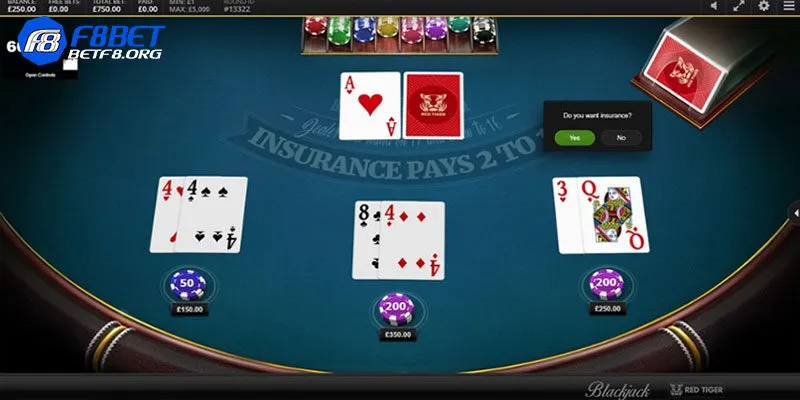 Mẹo chơi Blackjack online hiệu quả tại F8bet